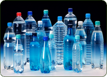 mineralwasser bottles